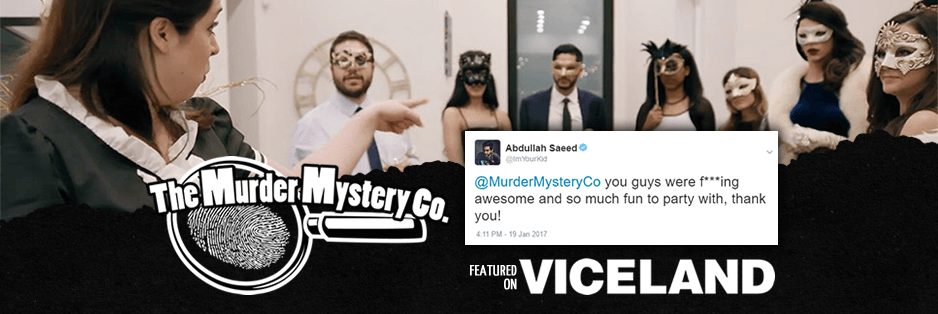 The Murder Mystery Company is featured on VICELAND